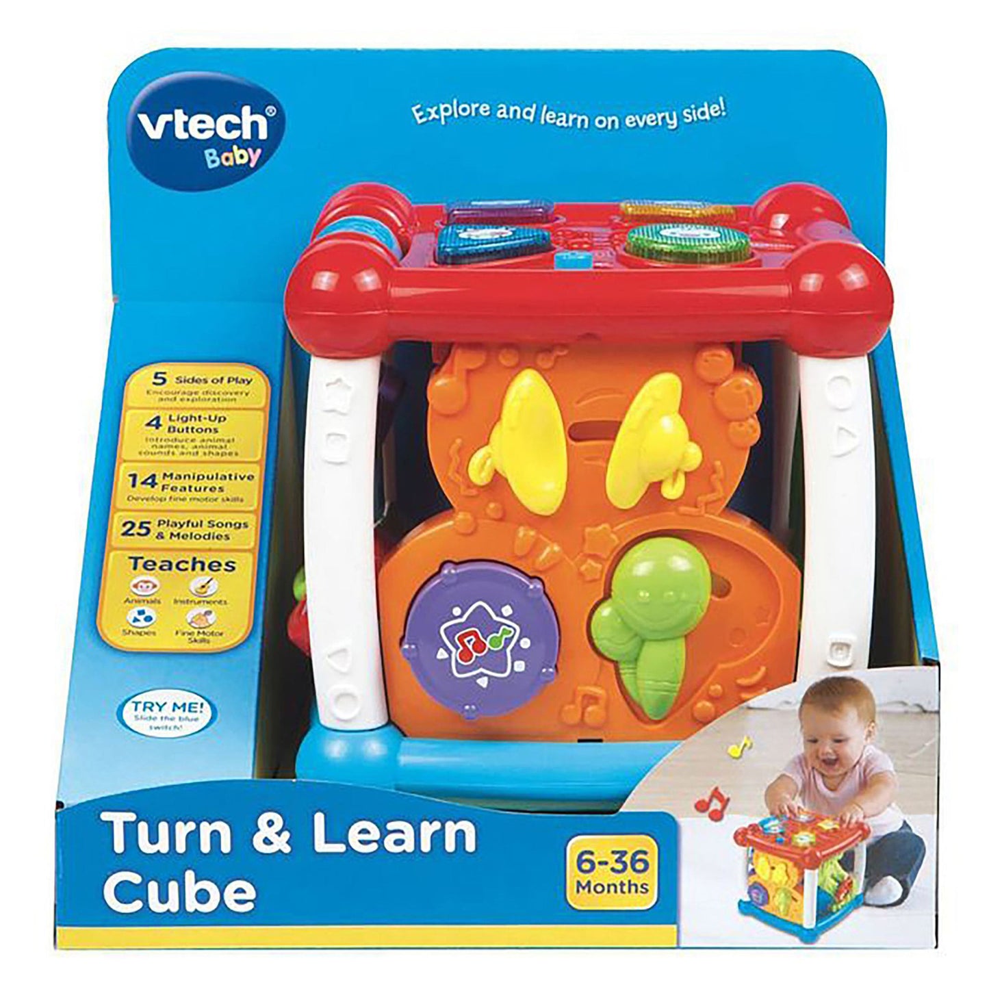 VTech Baby Turn & Learn Cube