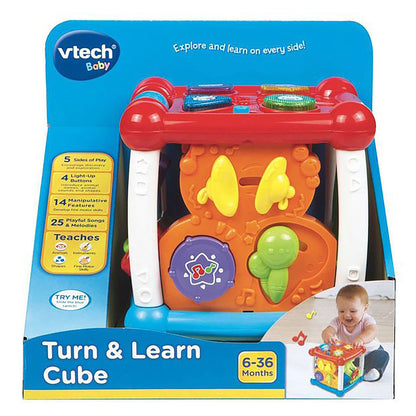 VTech Baby Turn & Learn Cube