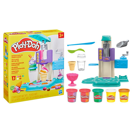 Play-Doh Rainbow Swirl Ice Cream Playset