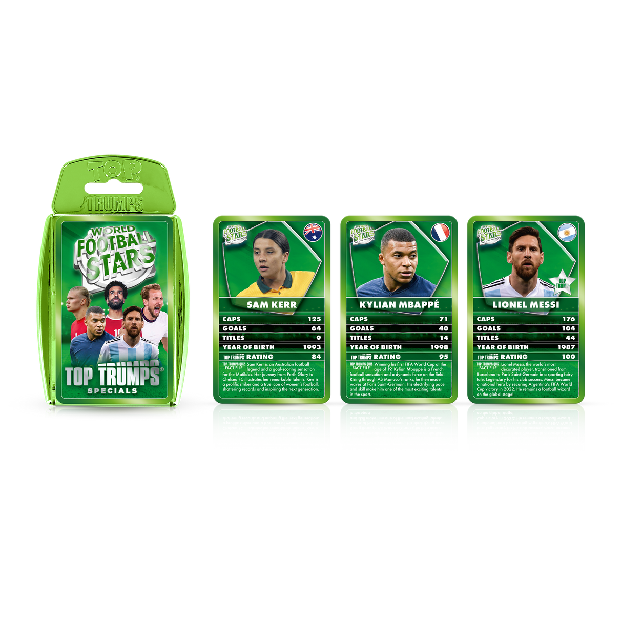 Top Trumps World Football Stars Card Game