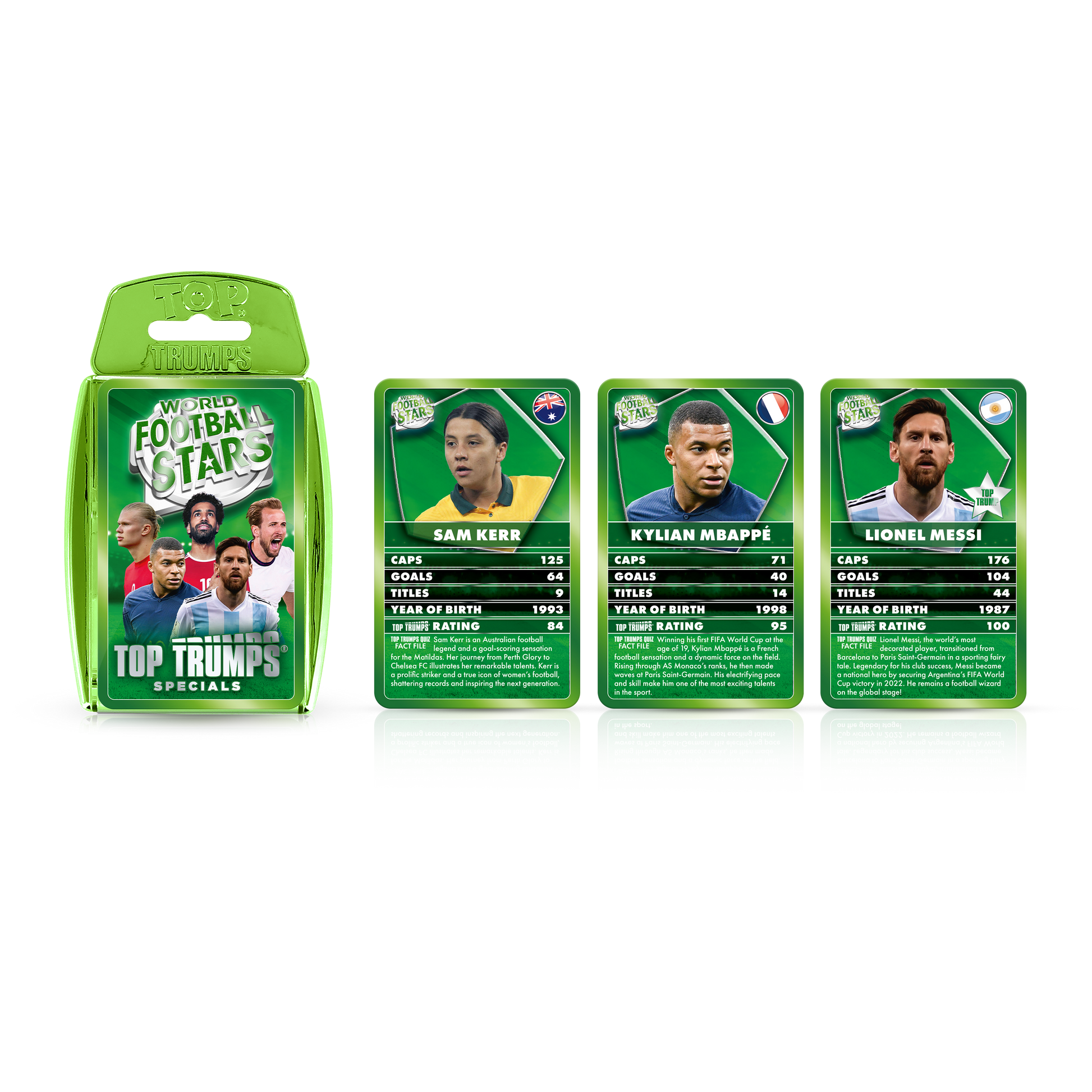 Top Trumps World Football Stars Card Game