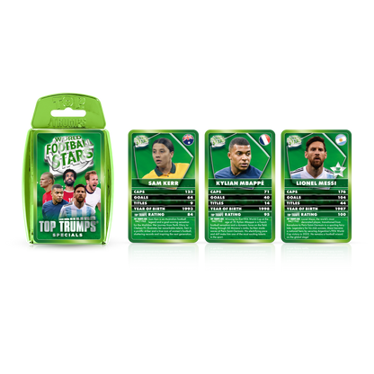 Top Trumps World Football Stars Card Game