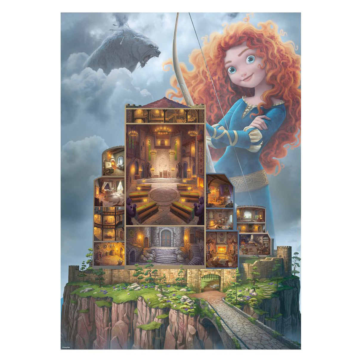 Ravensburger Disney Castles: Merida Puzzle (1000 pieces)