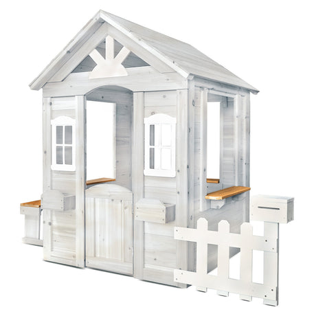 Lifespan Kids Teddy Cubby House in White (V2) with Floor