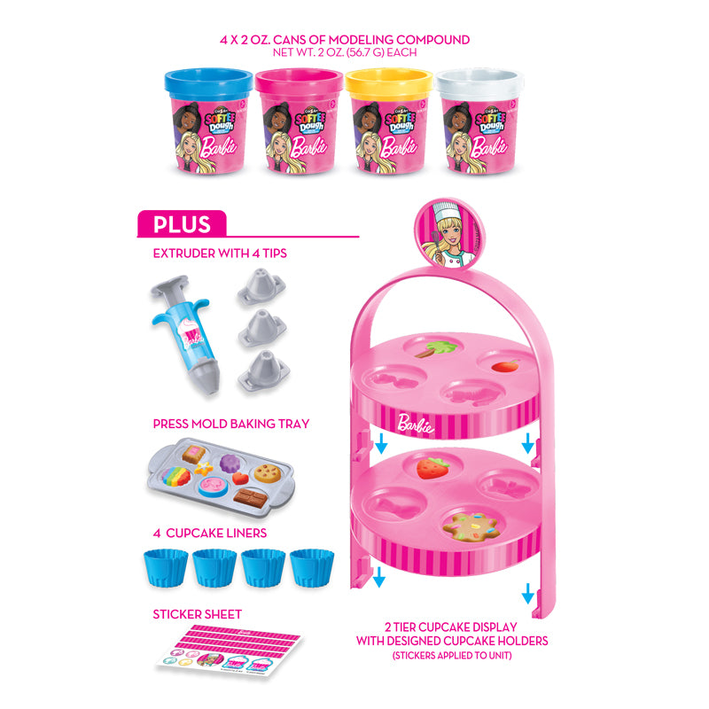 CRA-Z-COMPOUNDS Barbie Dough Cupcake Maker