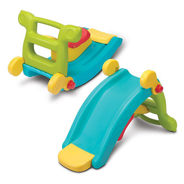 Fisher-Price Kids 2-in-1 Slide to Rocker