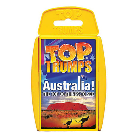 Top Trumps Australia Top 30 Things to See Card Game