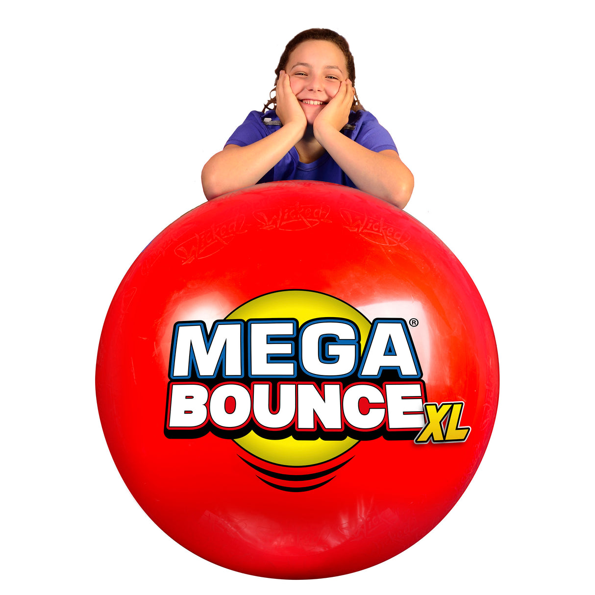 Wicked Mega Bounce XL 2.5m Circum with Inflation Pump