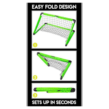 Franklin Soccer Goal Insta Set with Pump and Ball (36x24x24 inches)