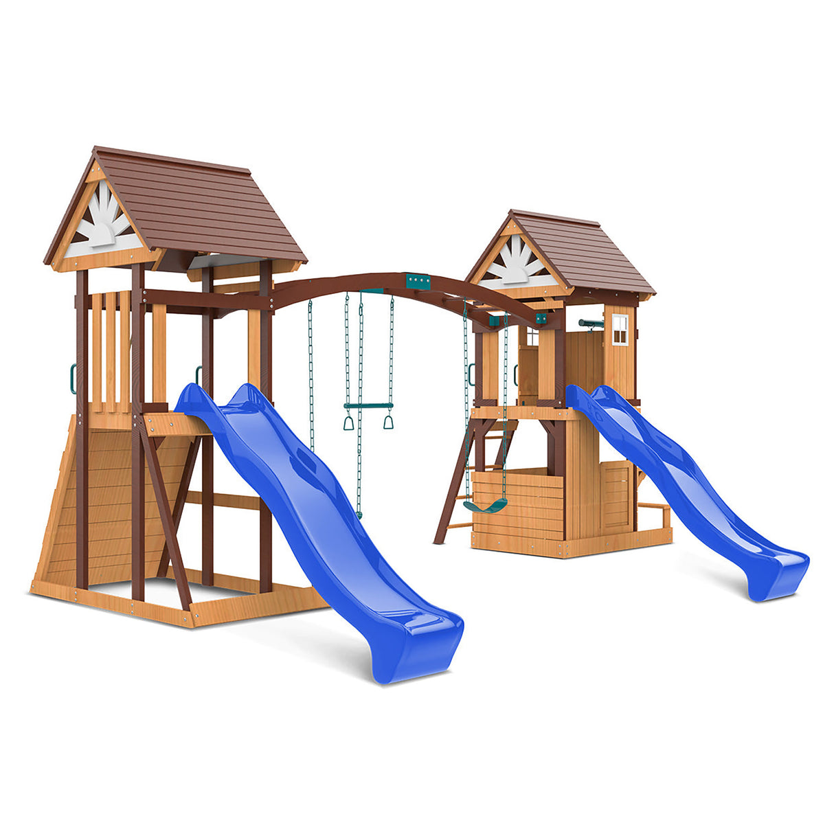 Lifespan Kids Armadale Play Centre Set with 2 x 2.2m Slides