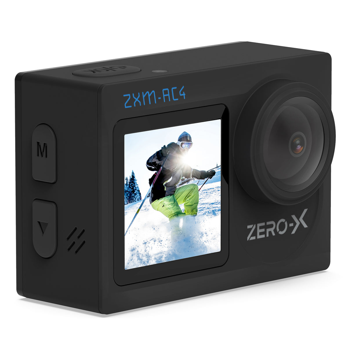 Zero-X 4K Uhd With 2.0' Touch Screen  , Front Screen  And  Wifi Action Cam