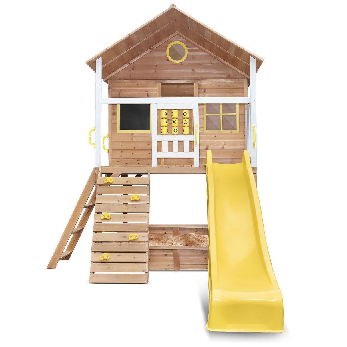 Lifespan Kids Warrigal Cubby House with Yellow Slide