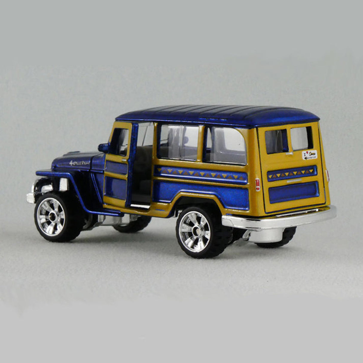Matchbox 1:64 Scale 1962 Willys Jeep Wagon Die-cast Model