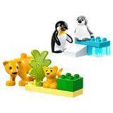 LEGO DUPLO Town Wild Animal Families Penguins & Lions 10442