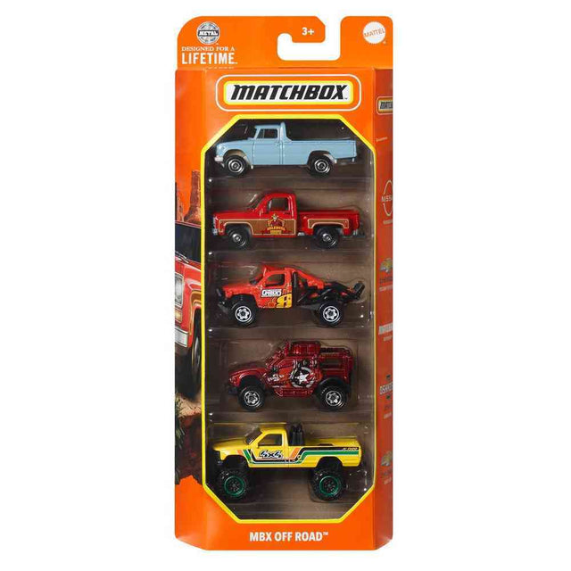 Matchbox 5-Pack Matchbox Off Road