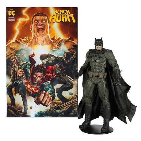 DC Universe Direct Comic with Figure WVI - Black Adam WVI Batman (7 inches)