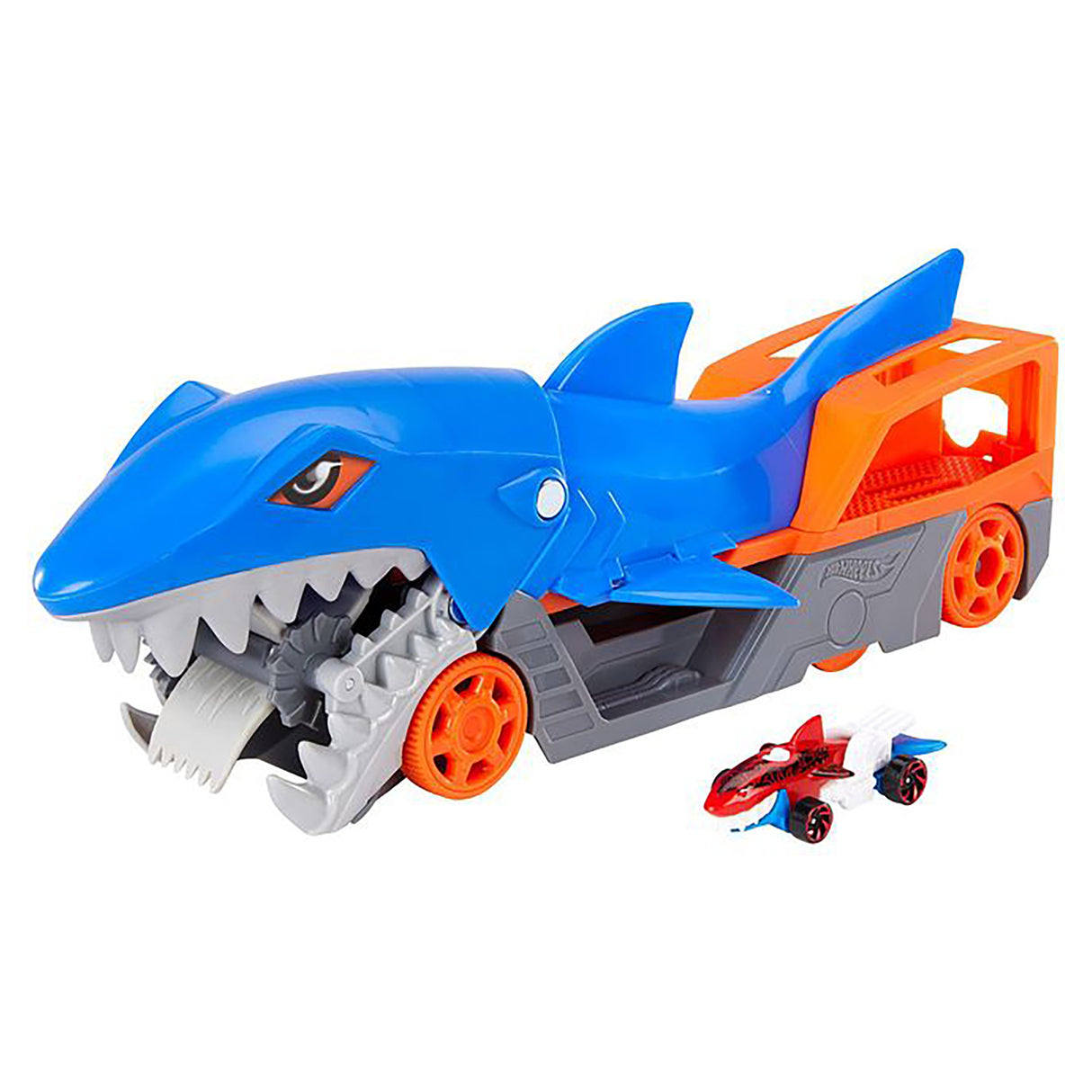 Hot Wheels Shark Chomp Transporter Playset