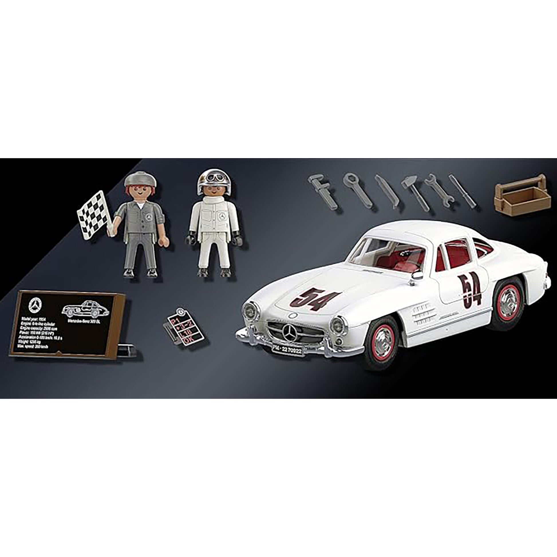 Playmobil Mercedes 300 SL W198 (46 pieces)