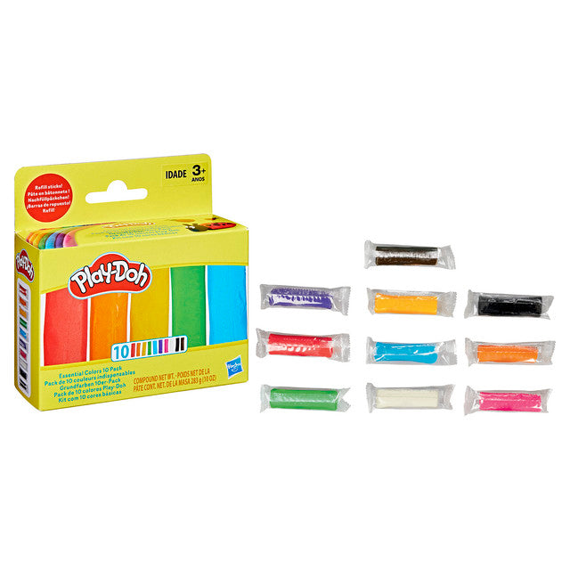 Play-Doh Essential Colours Refill 10 Pack