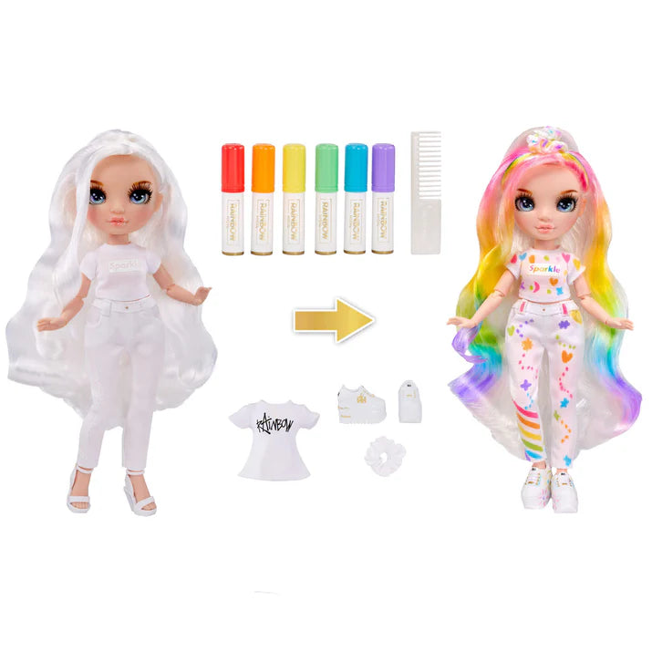 Rainbow High Color & Create Fashion Doll Blue Eyes