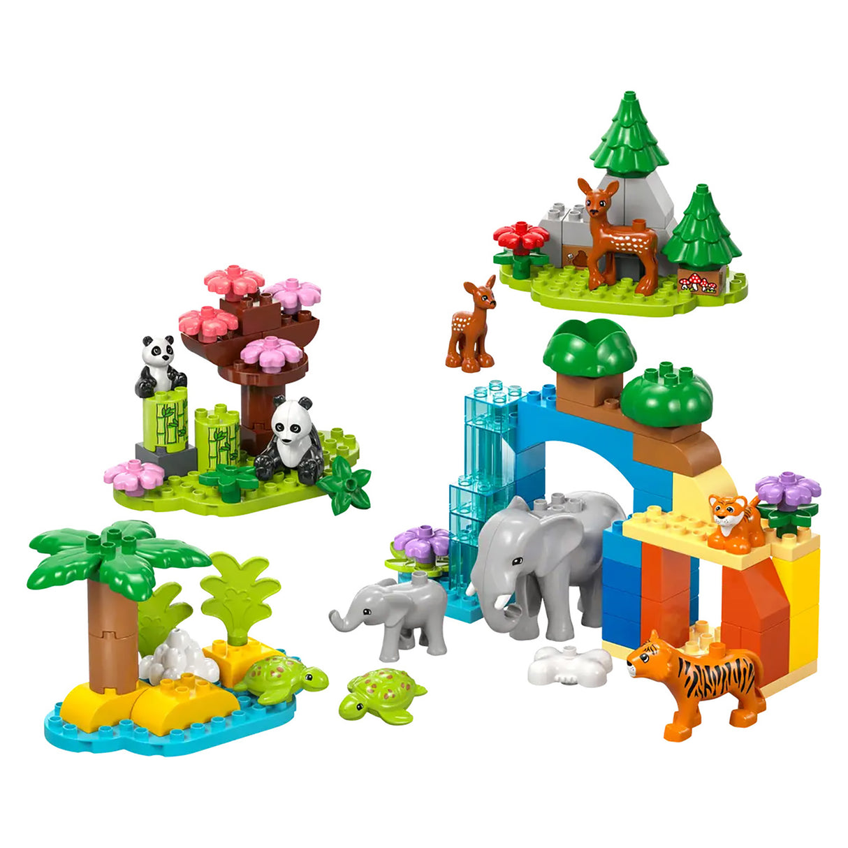 LEGO DUPLO Town 3in1 Wild Animal Families 10446