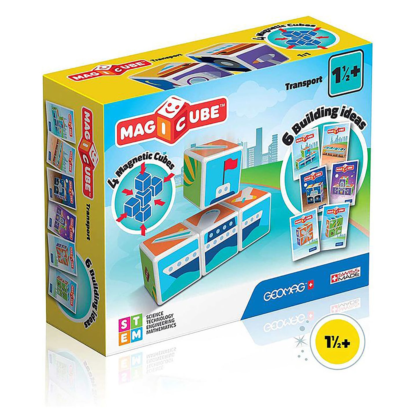 Geomag Magicube Transports Building Set