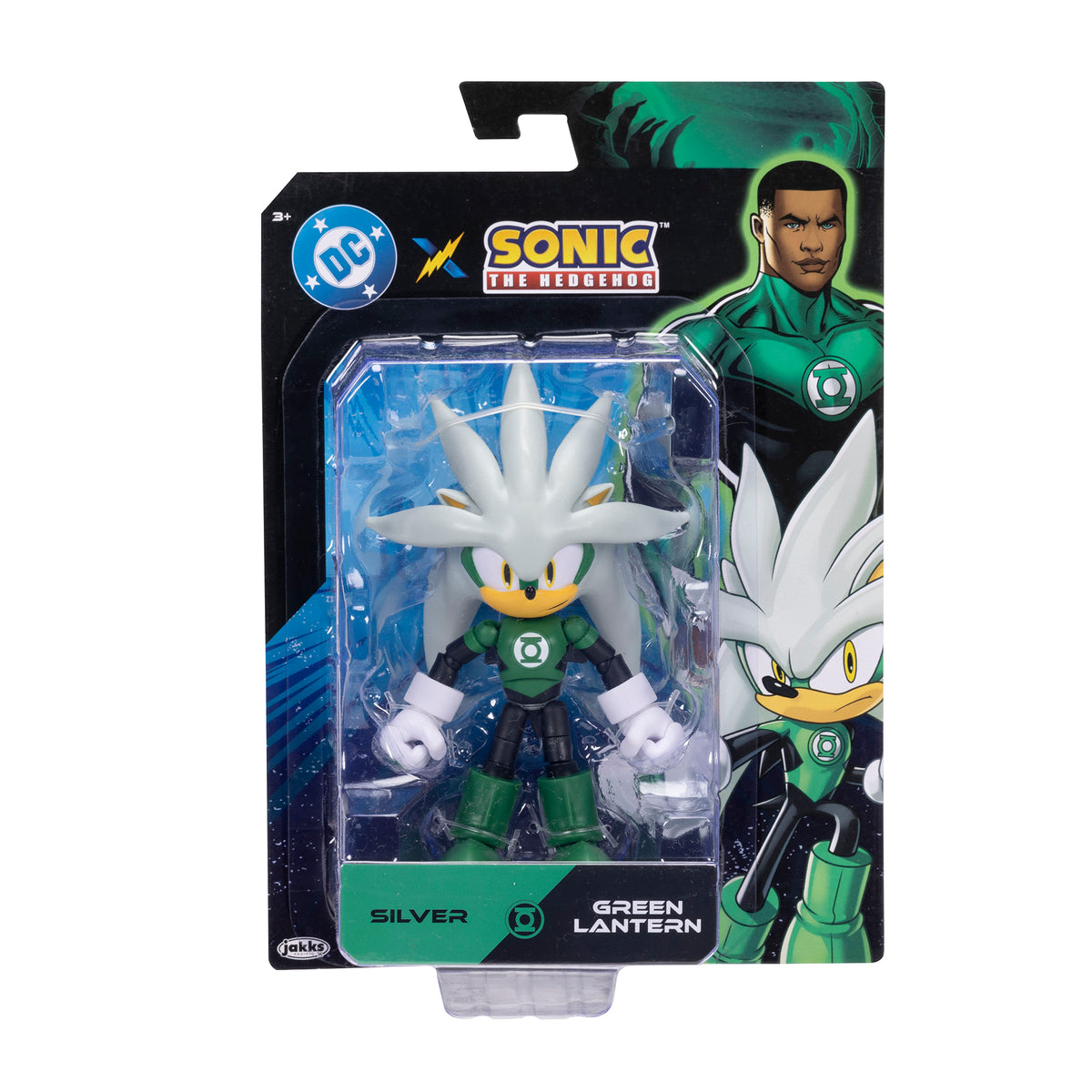 Sonic X DC 5" Figure Silver Green Lantern