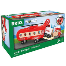 BRIO Cargo Transport Helicopter 8 Pieces