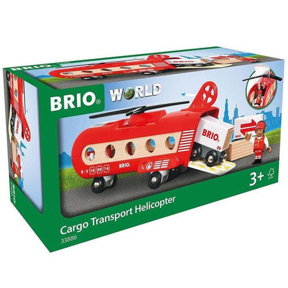 BRIO Cargo Transport Helicopter 8 Pieces