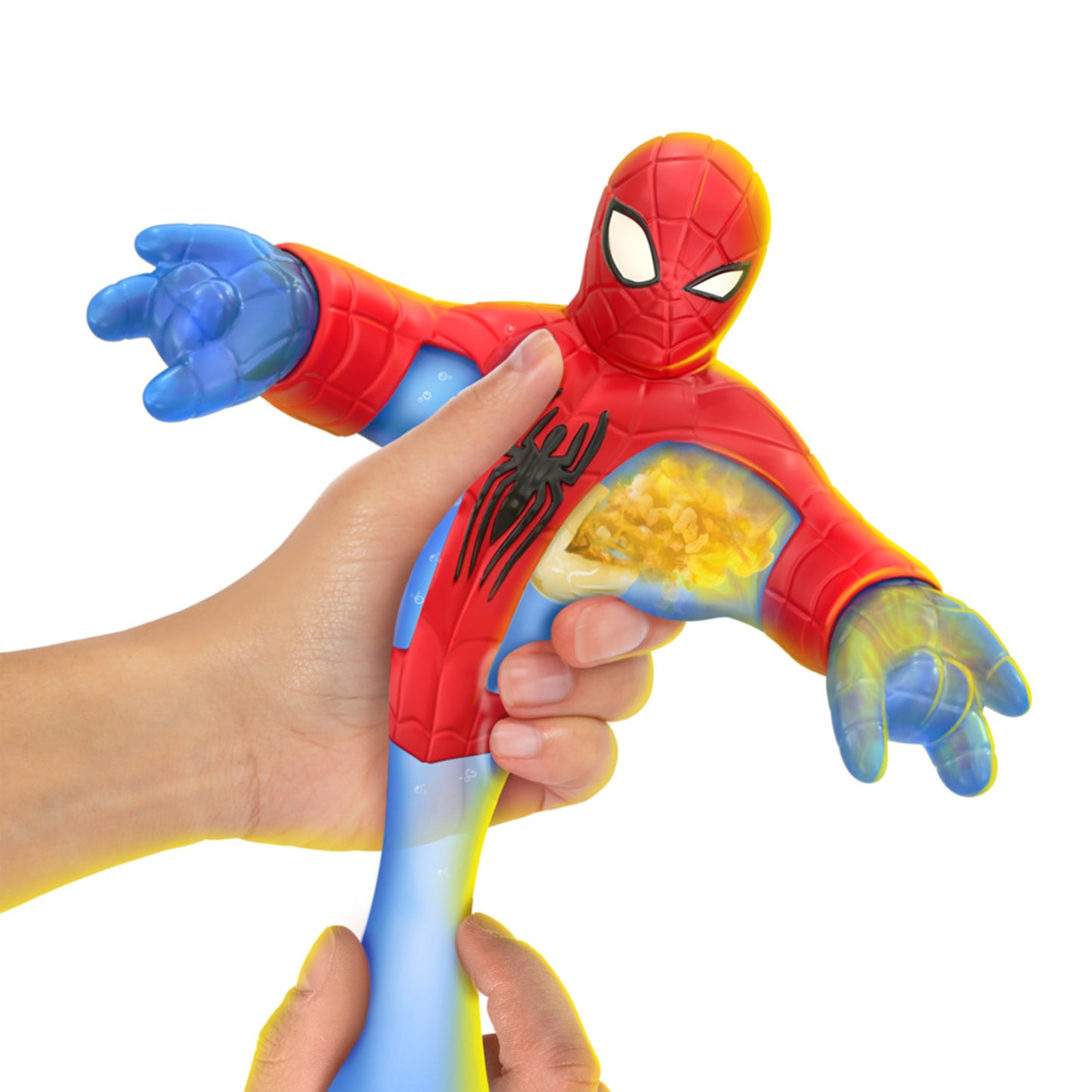 Heroes Of Goo Jit Zu Marvel S7 Goo Shifters Blue Strike Spiderman Hero