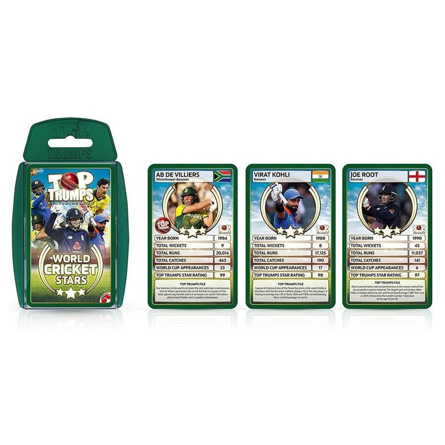 Top Trumps World Cricket Stars Card Game