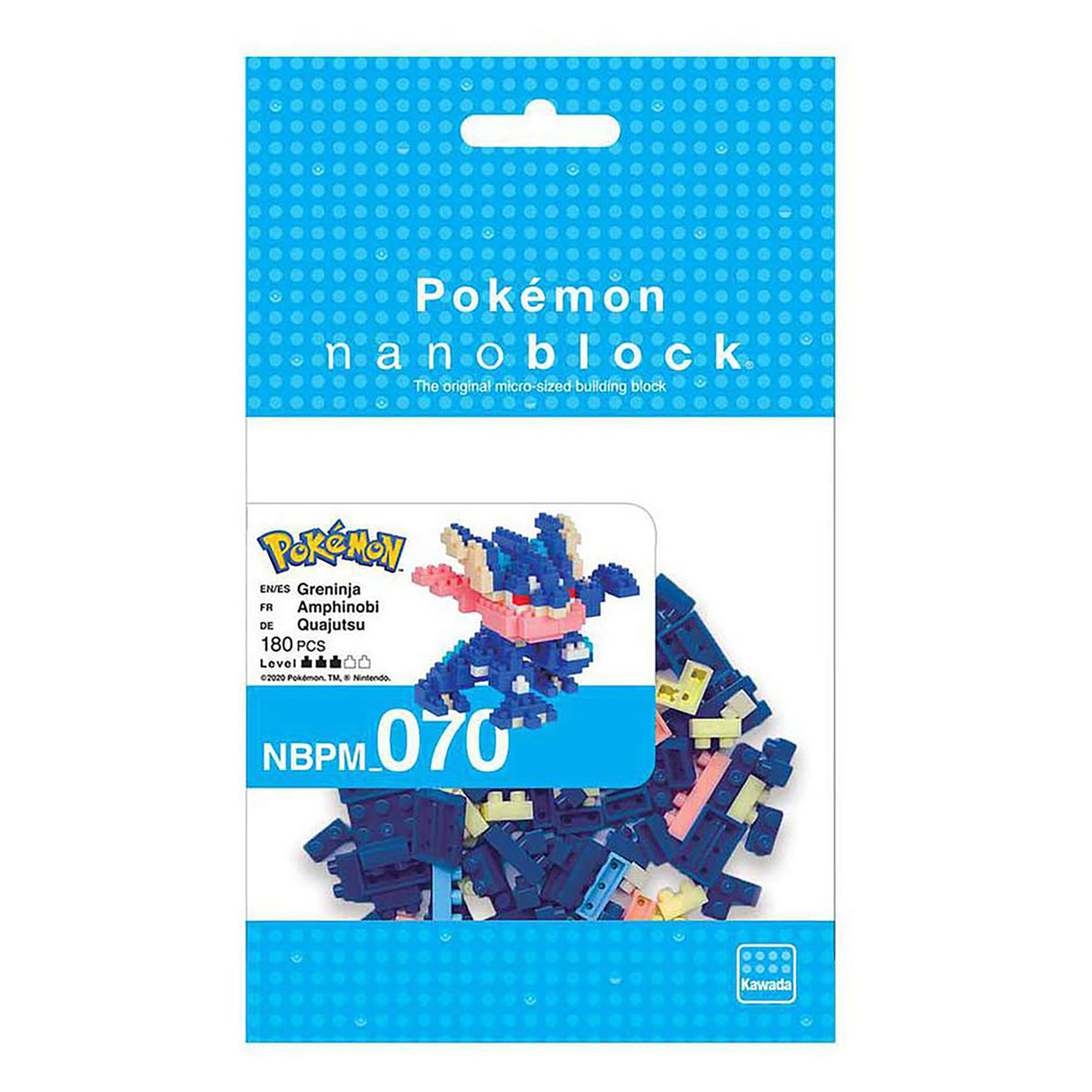 nanoblock Pokemon - Greninja (180 pieces)