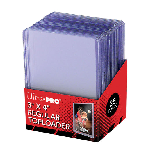 Ultra Pro Toploader Regular Clear 25pk