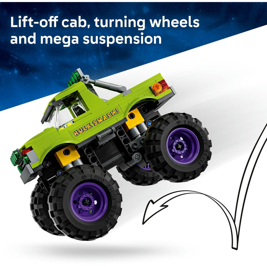 LEGO Marvel The Hulk Truck vs. Thanos 76312