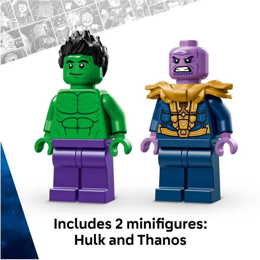 LEGO Marvel The Hulk Truck vs. Thanos 76312