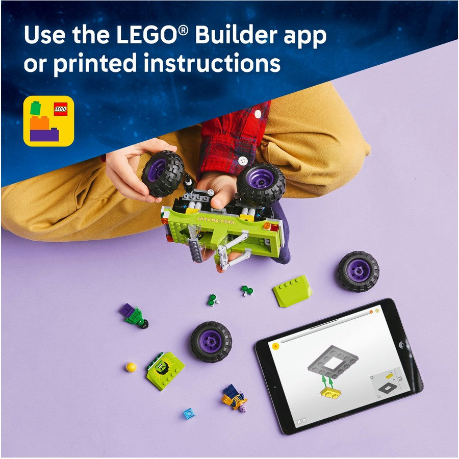 LEGO Marvel The Hulk Truck vs. Thanos 76312