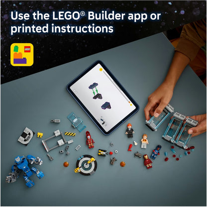 LEGO Marvel Iron Man’s Laboratory Hall of Armor 76315