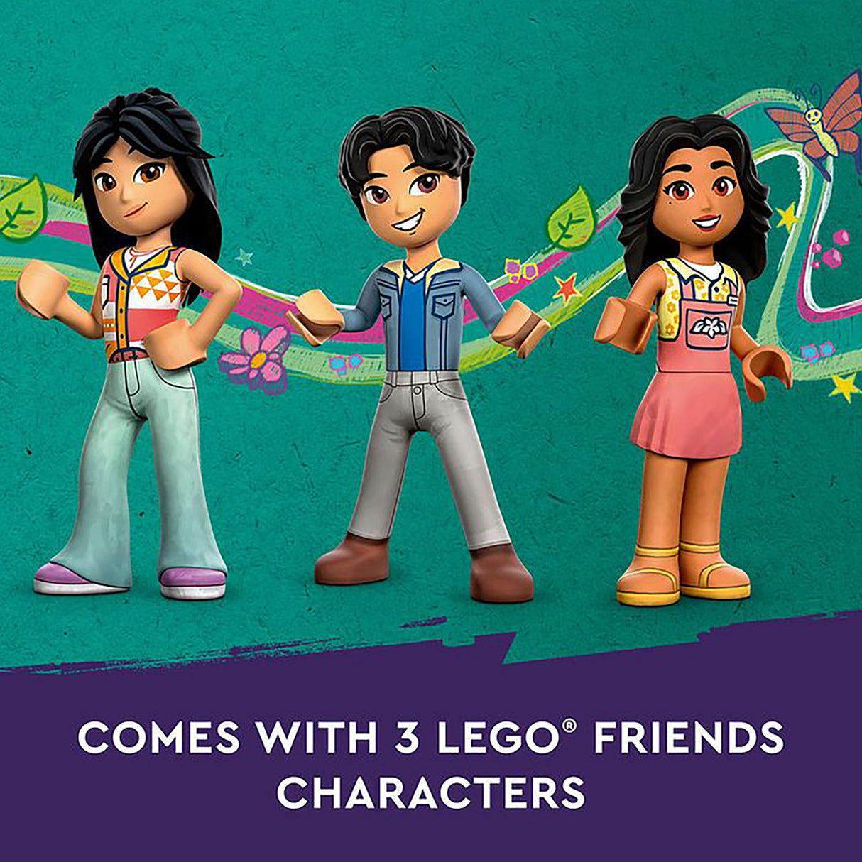 LEGO Friends Botanical Garden 41757 (1,072 pieces)