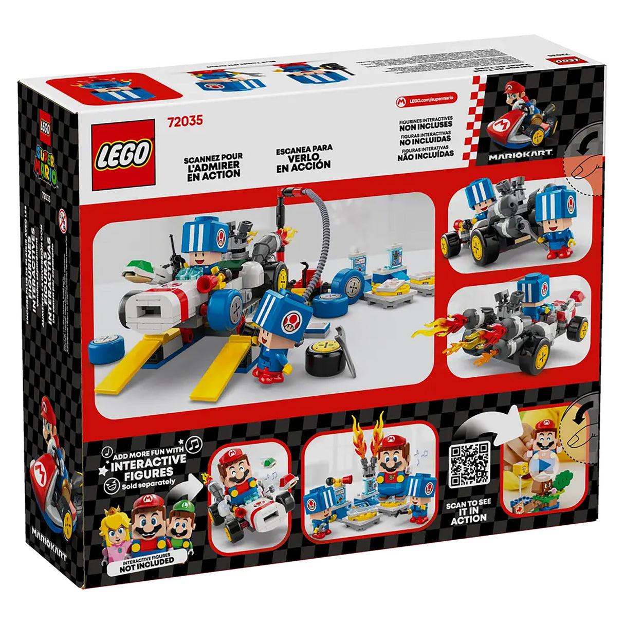 LEGO Super Mario Kart  Toad's Garage 72035