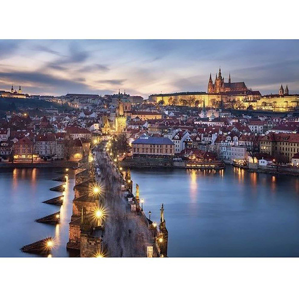 Ravensburger Prague At Night Puzzle (1000 pieces)