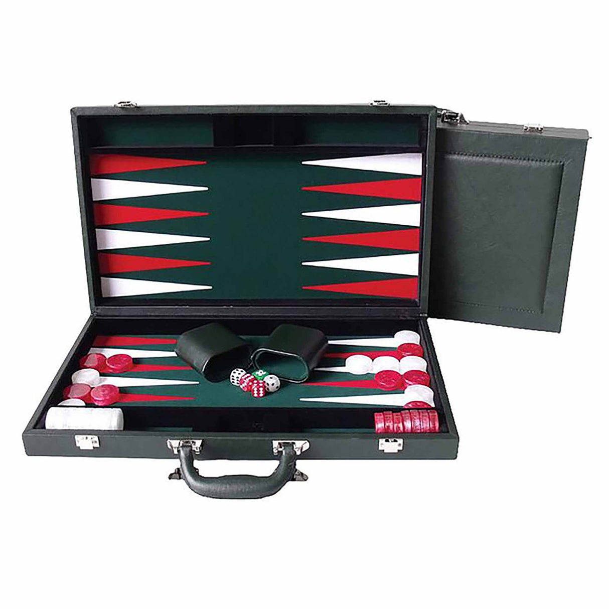Middleton Games Backgammon Set PU Leather (18 inches)