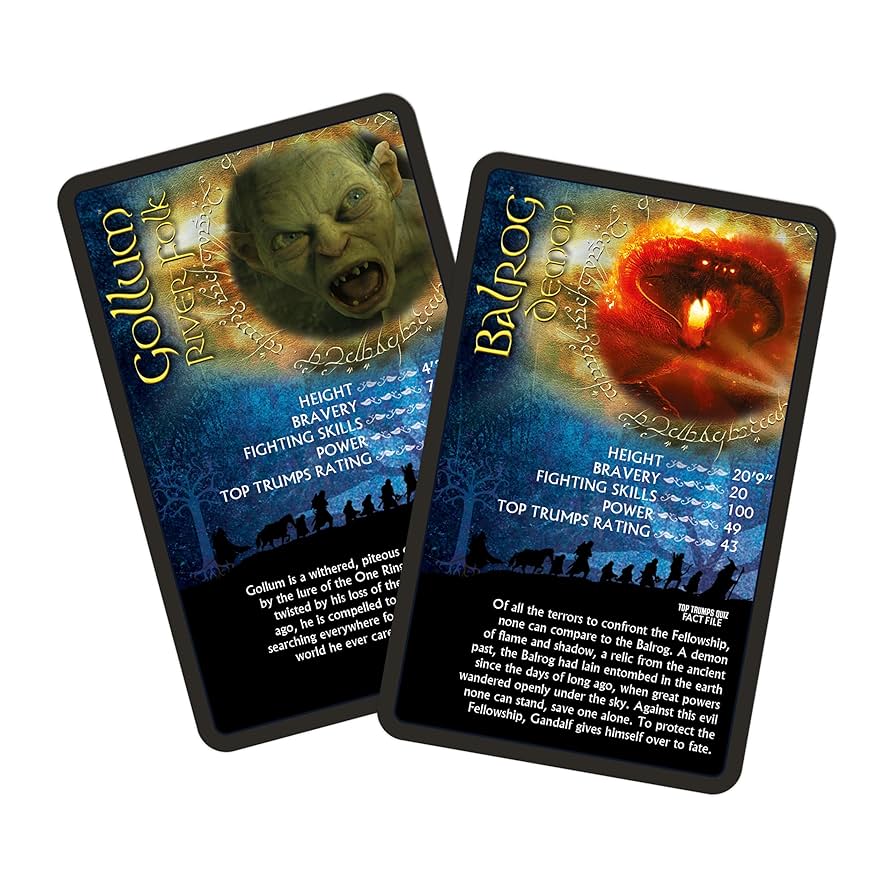 Top Trumps Lord Of The Rings Battlemat