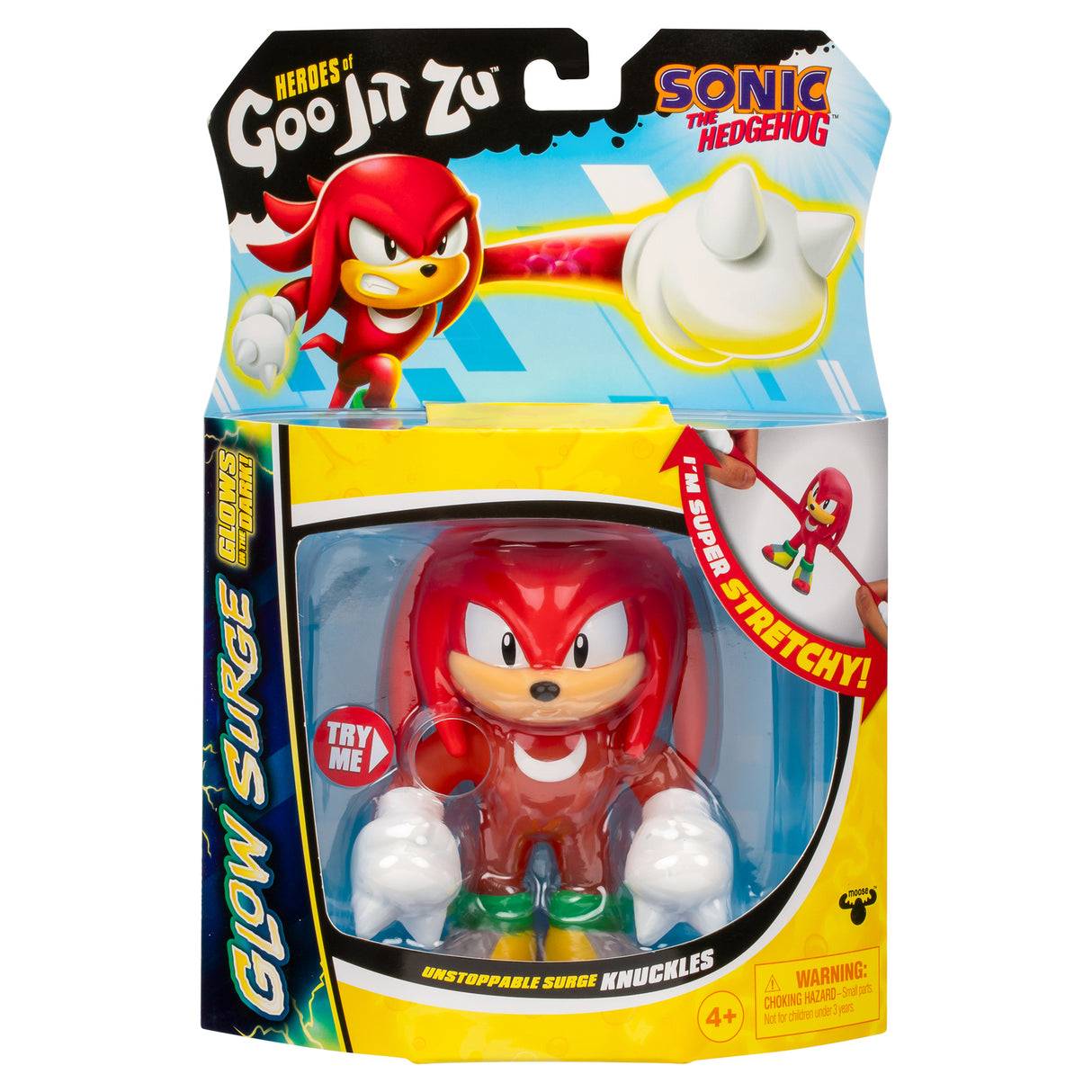 Heroes Of Goo Jit Zu Sonic S4 Glow Surge Hero Knuckles