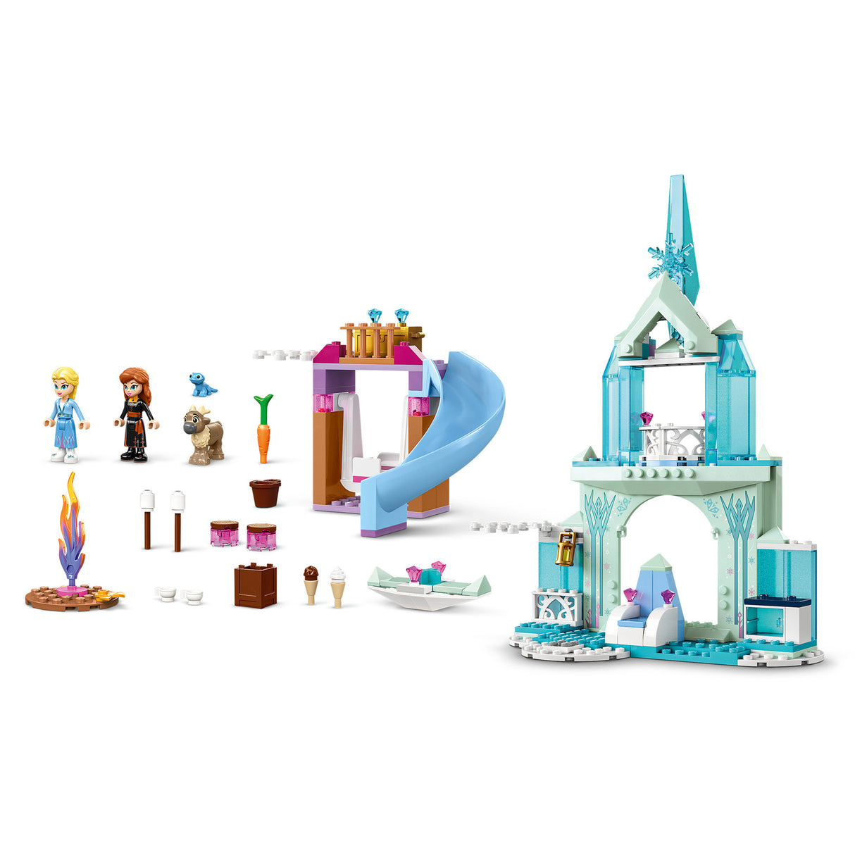 LEGO Disney Princess Elsa's Frozen Castle 43238, (163-pieces)