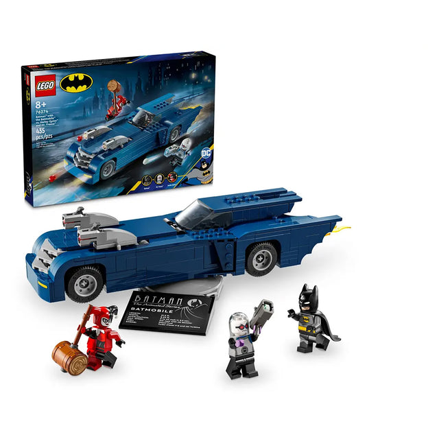 LEGO DC Batman with the Batmobile vs. Harley Quinn and Mr. Freeze 76274