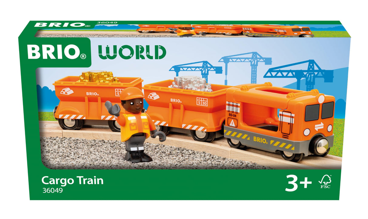 BRIO Gold Cargo Train 6 pieces