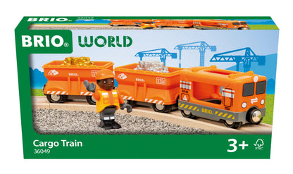 BRIO Gold Cargo Train 6 pieces