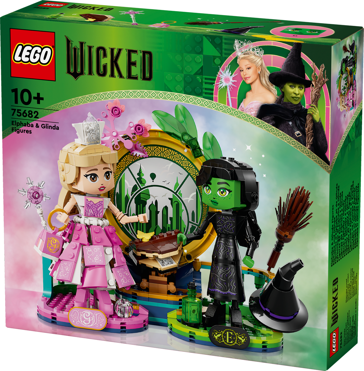 LEGO Wicked Elphaba & Glinda Figures 75682, (558-pieces)