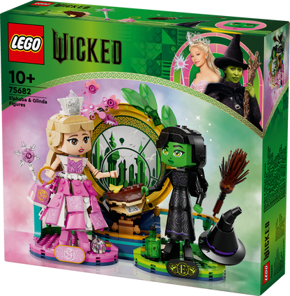 LEGO Wicked Elphaba & Glinda Figures 75682, (558-pieces)