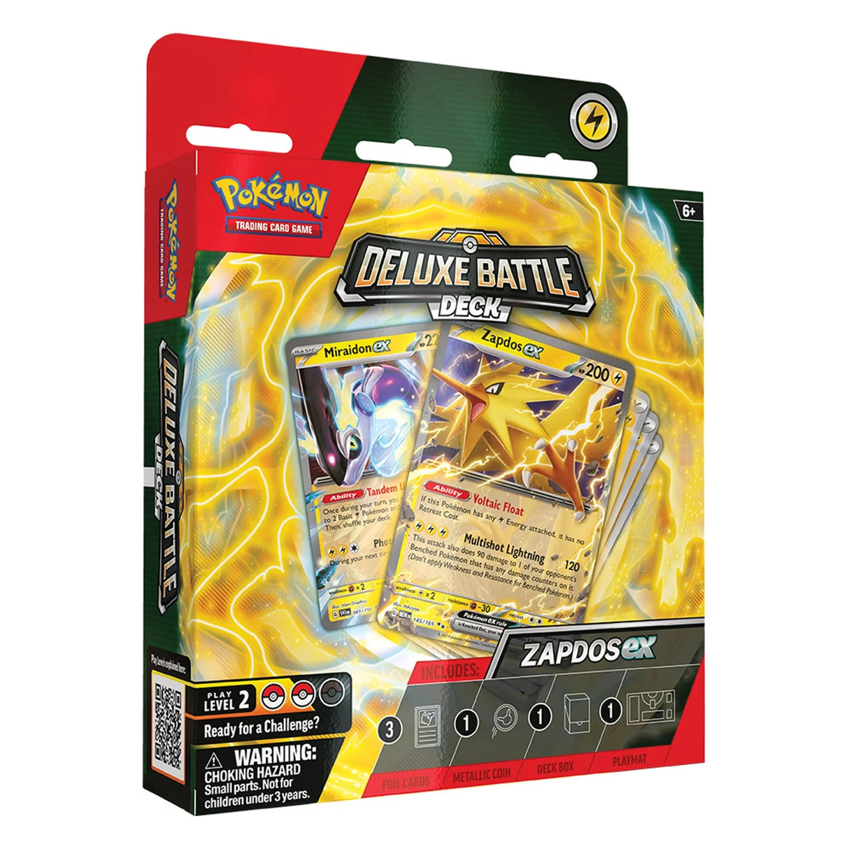 Pokemon Zapdos EX Deluxe Battle Deck